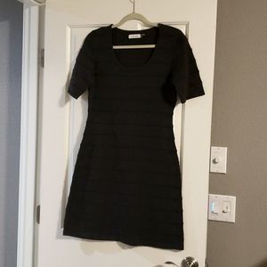 Calvin Klein textured dress